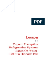 12743876 15 Vapour Absorption Refrigeration Systems Based on Water Lithium Bromide Pair