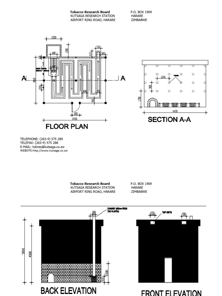 Tobacco Barn Design and Research Info