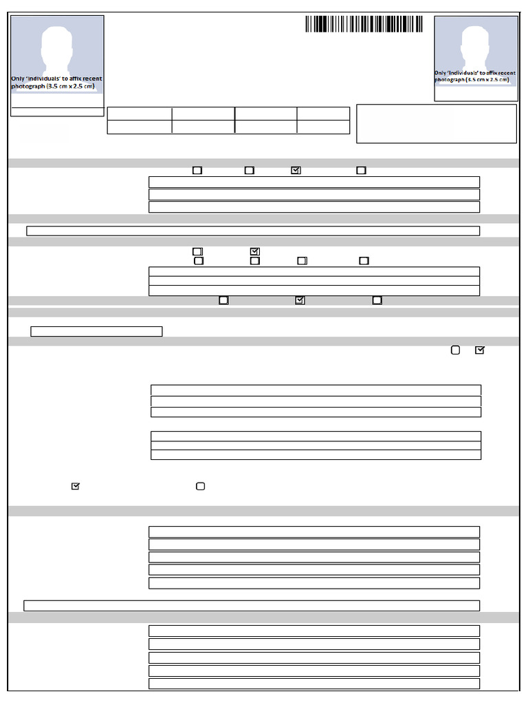 PAN Application Form for Individuals | PDF | Authentication | Access ...
