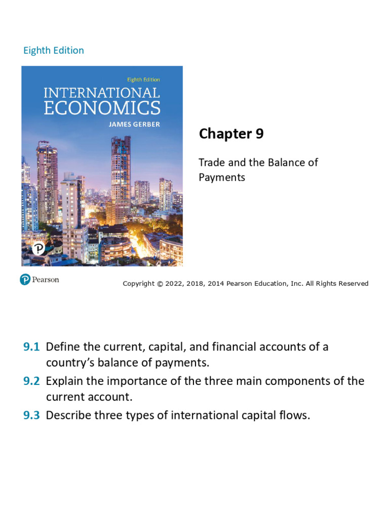 Lec 9 | PDF | Capital Account | Balance Of Payments