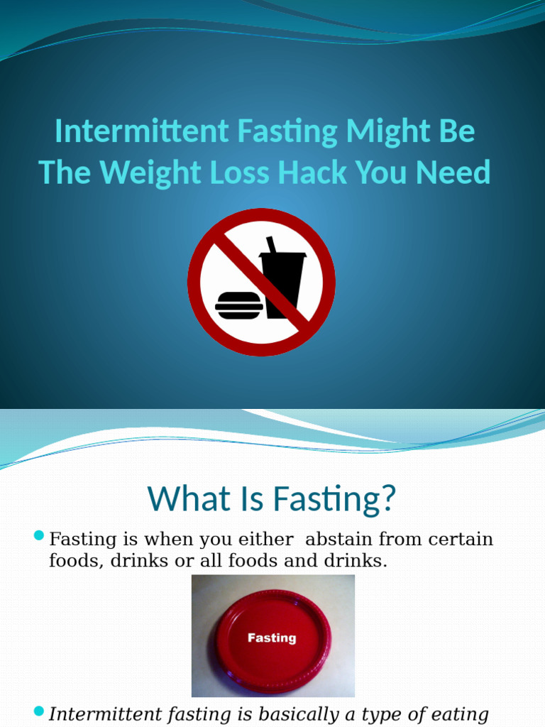 Intermittent Fasting for Weight Loss Tips | PDF | Fasting | Nutrition