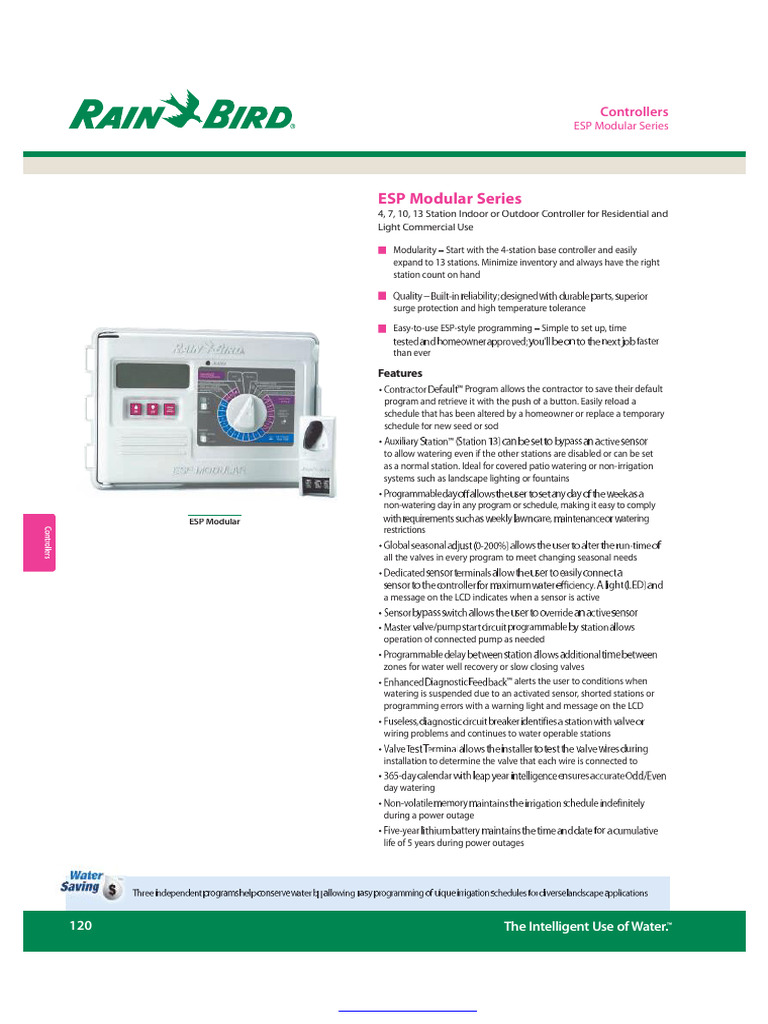 02-Irrigation Controller | PDF