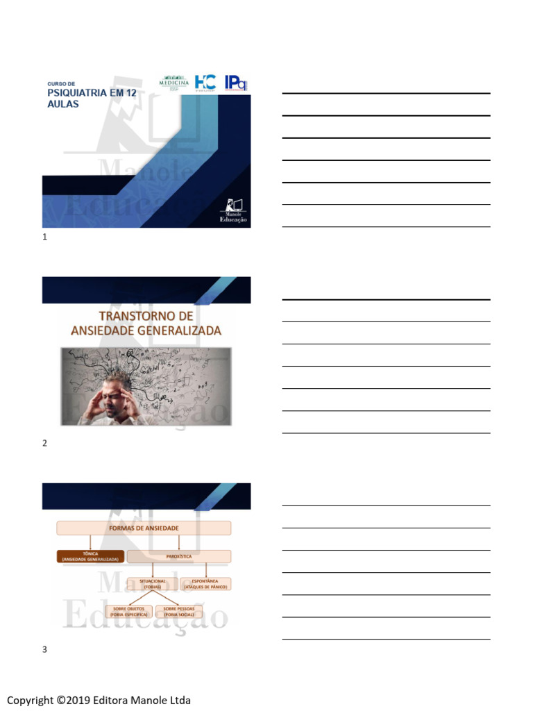 2 - Transtorno de Ansiedade Generalizada (TAG) | PDF