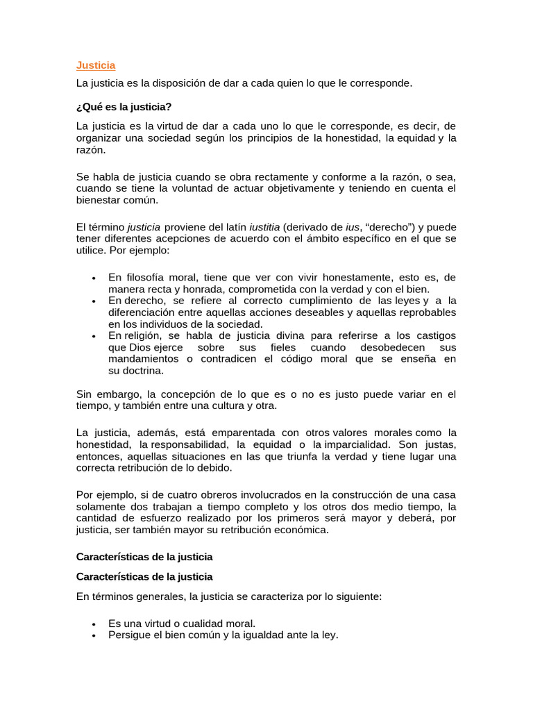 La Justicia | PDF | Justicia | Crimen y violencia