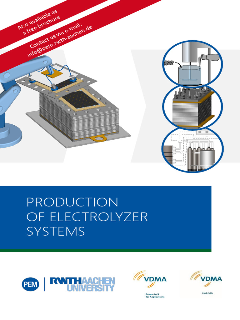 Produktion+von+Elektrolyseursystemen+ENG+2023-09 | PDF | Sintering ...