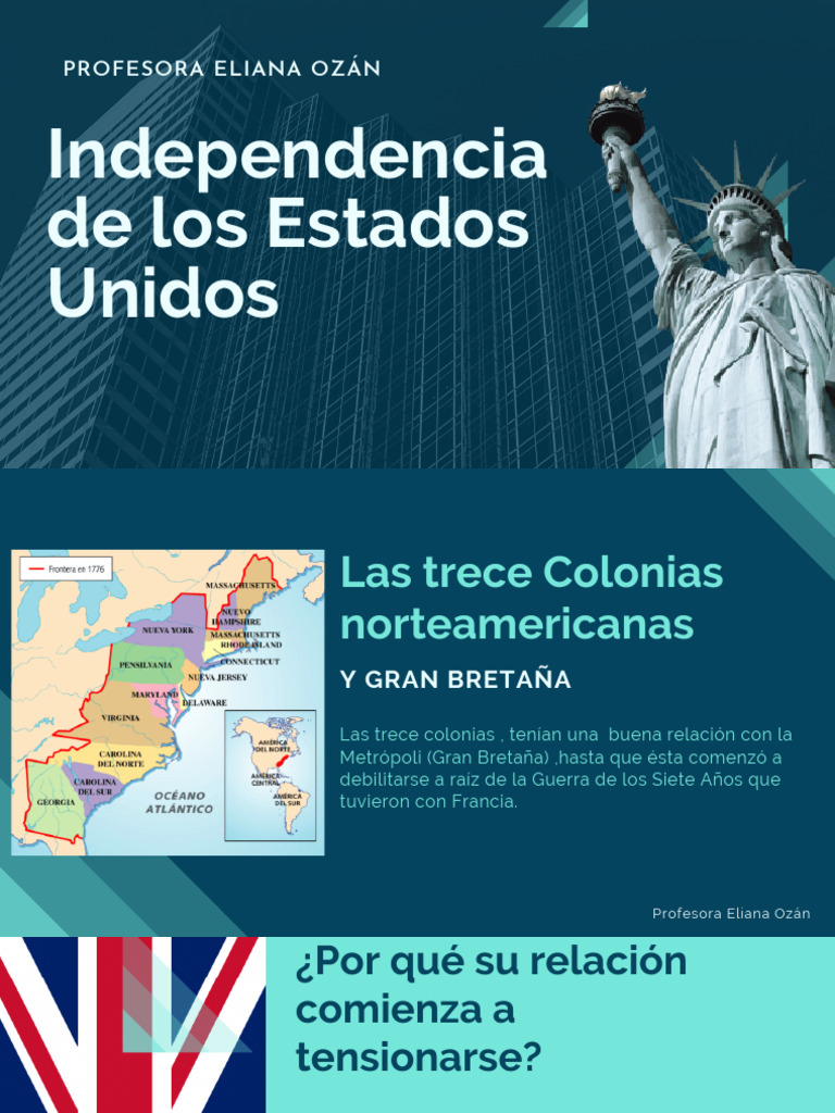 Independencia de Los Estados Unidos | PDF | Trece colonias ...