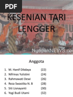 Download KESENIAN TARI LENGGER by eforjoint SN85015237 doc pdf