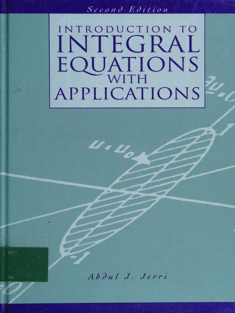 B - Introduction To Integral Equations With Applications | PDF ...