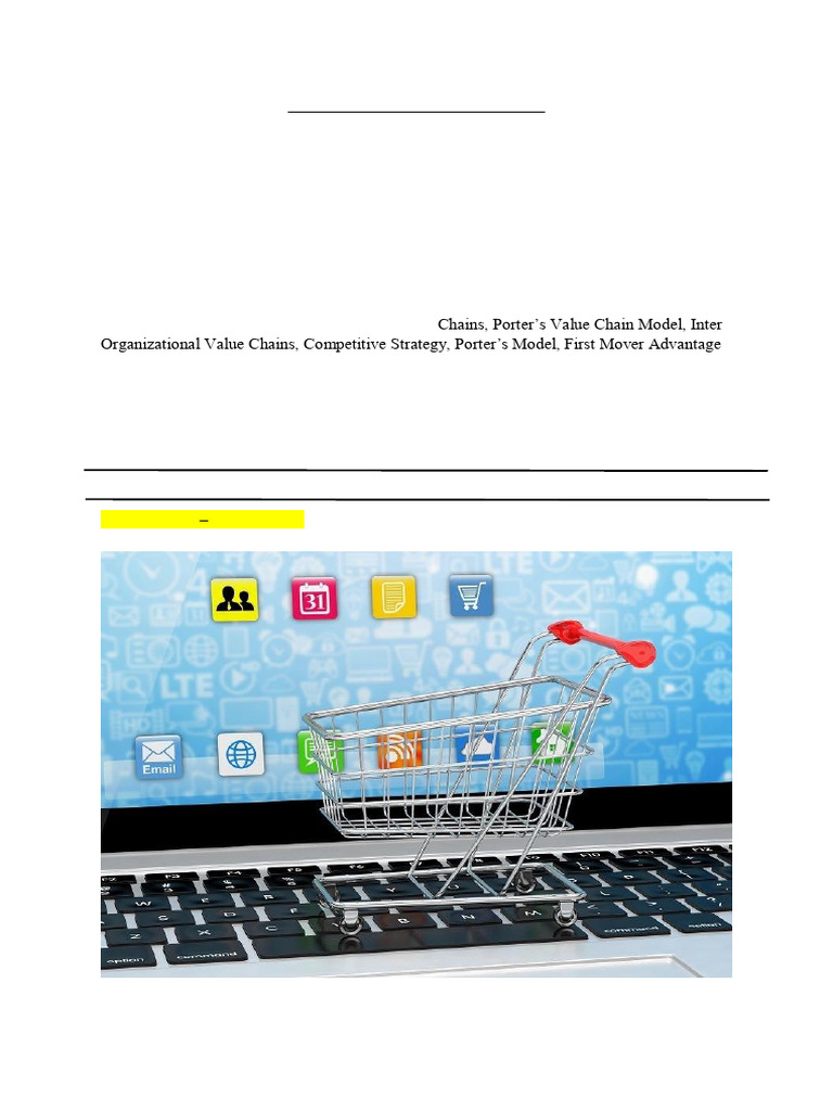 E-Commerce Notes for BCA S309 | PDF | E Commerce | Supply Chain Management
