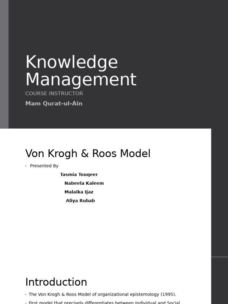 Knowledge Management | PDF | Knowledge | Knowledge Management