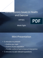 HPP301 Week Eight Slides