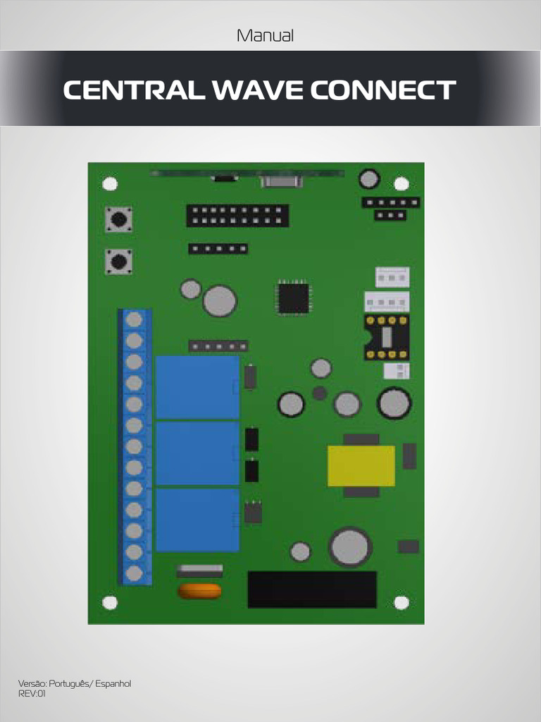 Manual livreto-CENTRAL WAVE CONNECT Portugues Espanhol Rev01 | PDF | Wi ...