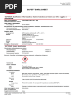 Un2990 MSDS | PDF | Oxygen | Safety