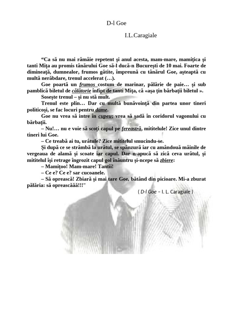 DL Goe - Fisa. | PDF