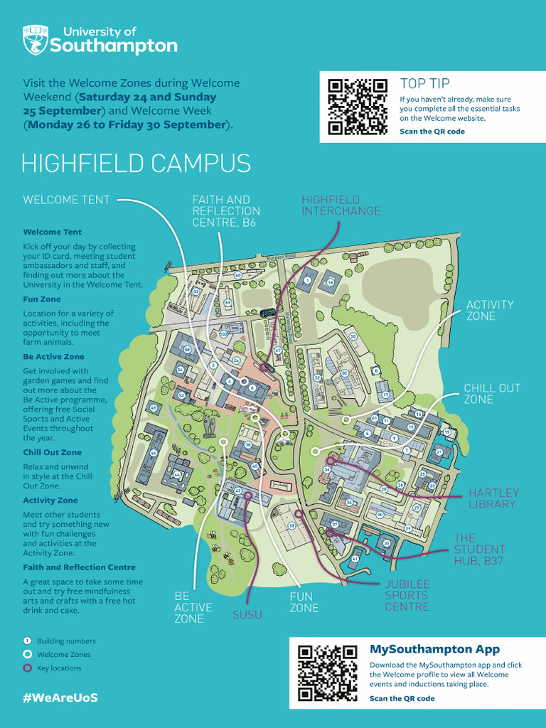 Map Highfield Campus | PDF