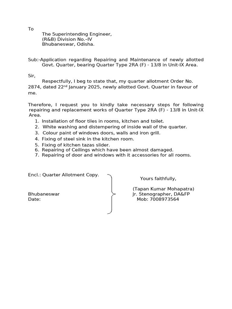 Quarter Application | PDF | Building Materials | Building Engineering