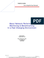 White Paper-About Network Performance Monitoring and Bench Marking