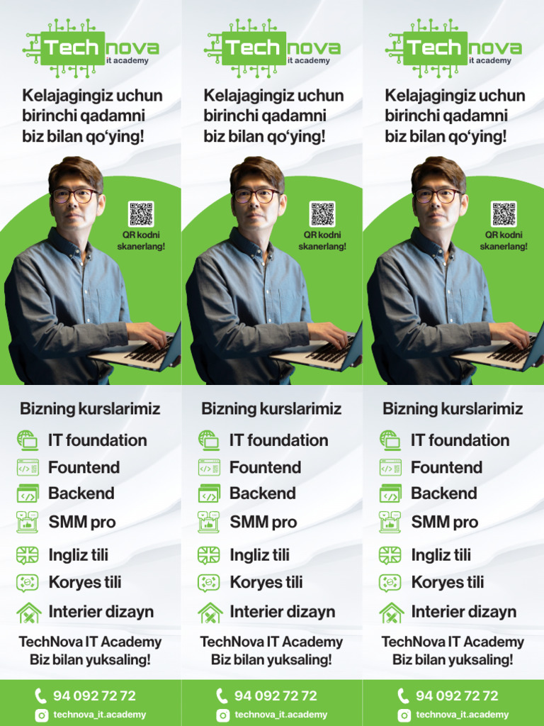 TechNova IT Academy Course Offerings | PDF