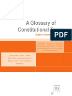 A Glossary of Constitutional Terms (English - Nepali)