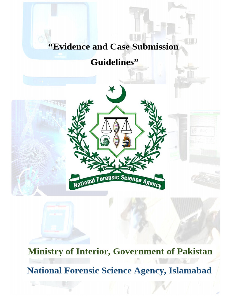 NFSA Evidence Collection Guidelines | PDF | Crime Scene | Fingerprint