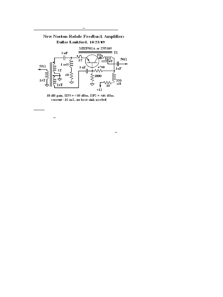 G3PQA DF Loop Preamps | PDF