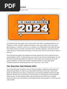 2024 Year in Review - Pornhub Insights