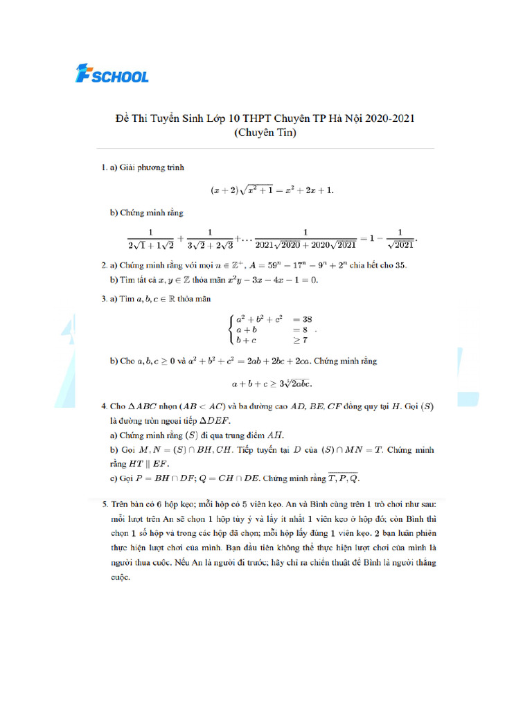 Tin 6 | PDF