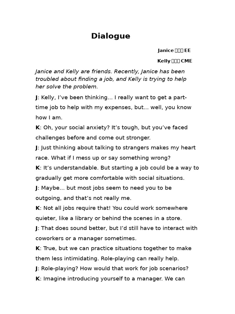 English Dialogue | PDF