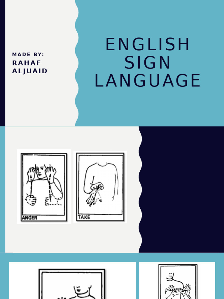 English Sign Language | PDF