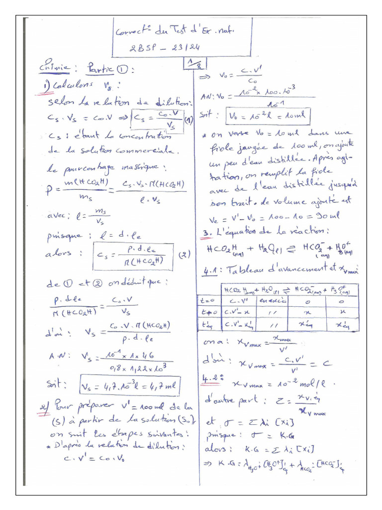 Benmhamed-Correction Test Ex 2BSP 23-24 | PDF
