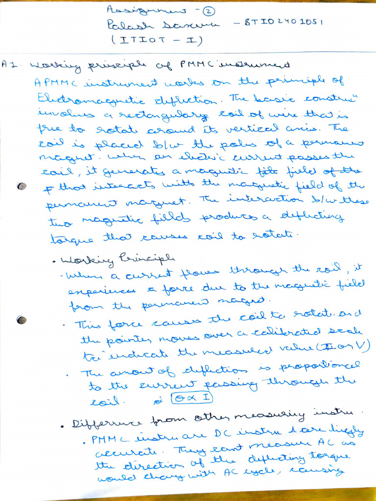 Engineering Measurement Assignment | PDF