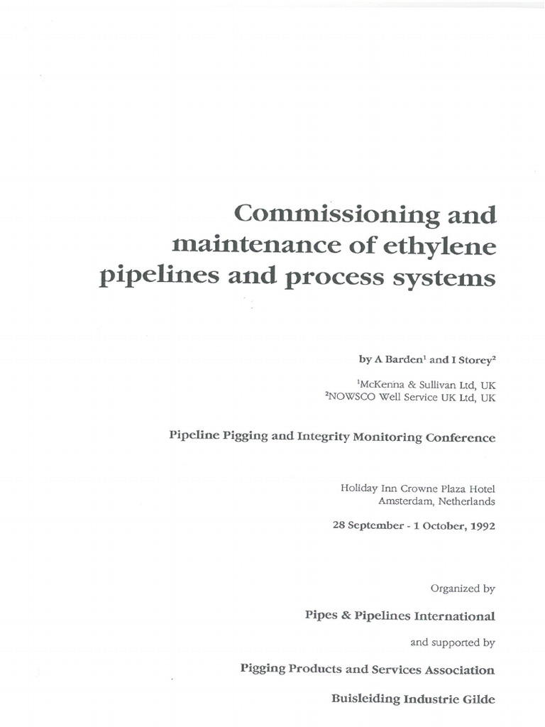 Ethylene Systems | PDF