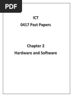 ICT 0417 Past Papers Compilation | PDF | Computing