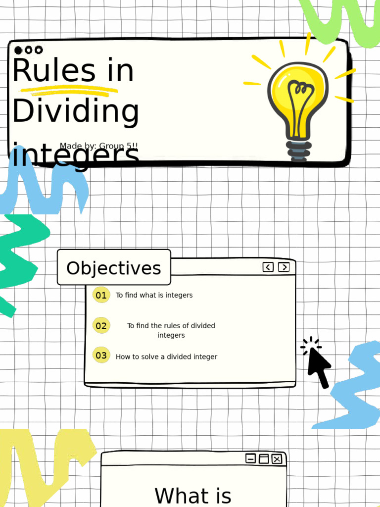 Rules in Dividing Integers | PDF