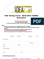 2012 VADEA Exec. Fax Voting Form Final