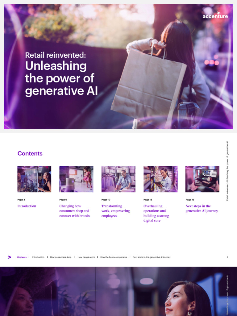 Generative AI in Retail Transformation | PDF | Artificial Intelligence ...