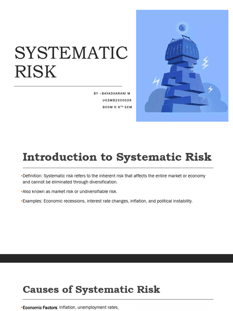 Understanding Systematic Risk Explained | PDF