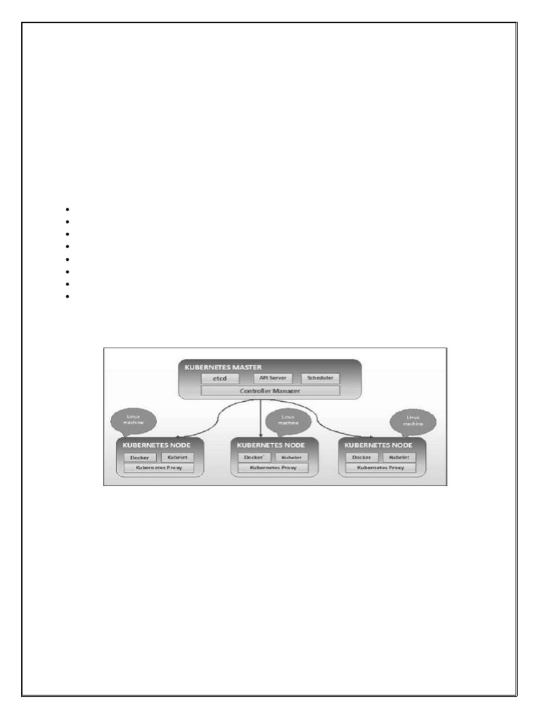 Kubernetes Architecture and Components Guide | PDF | Computer Cluster ...
