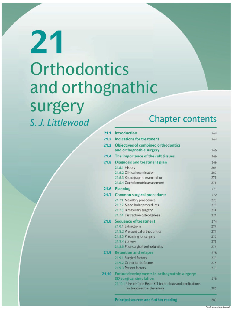 An Introduction To Orthodontics | PDF