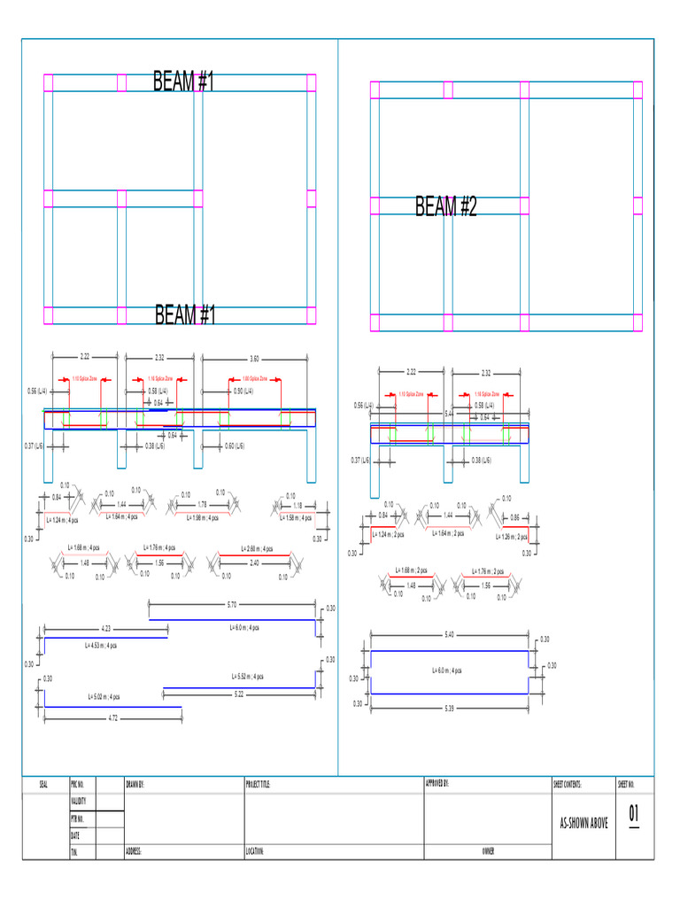 Beam Specifications and Dimensions | PDF
