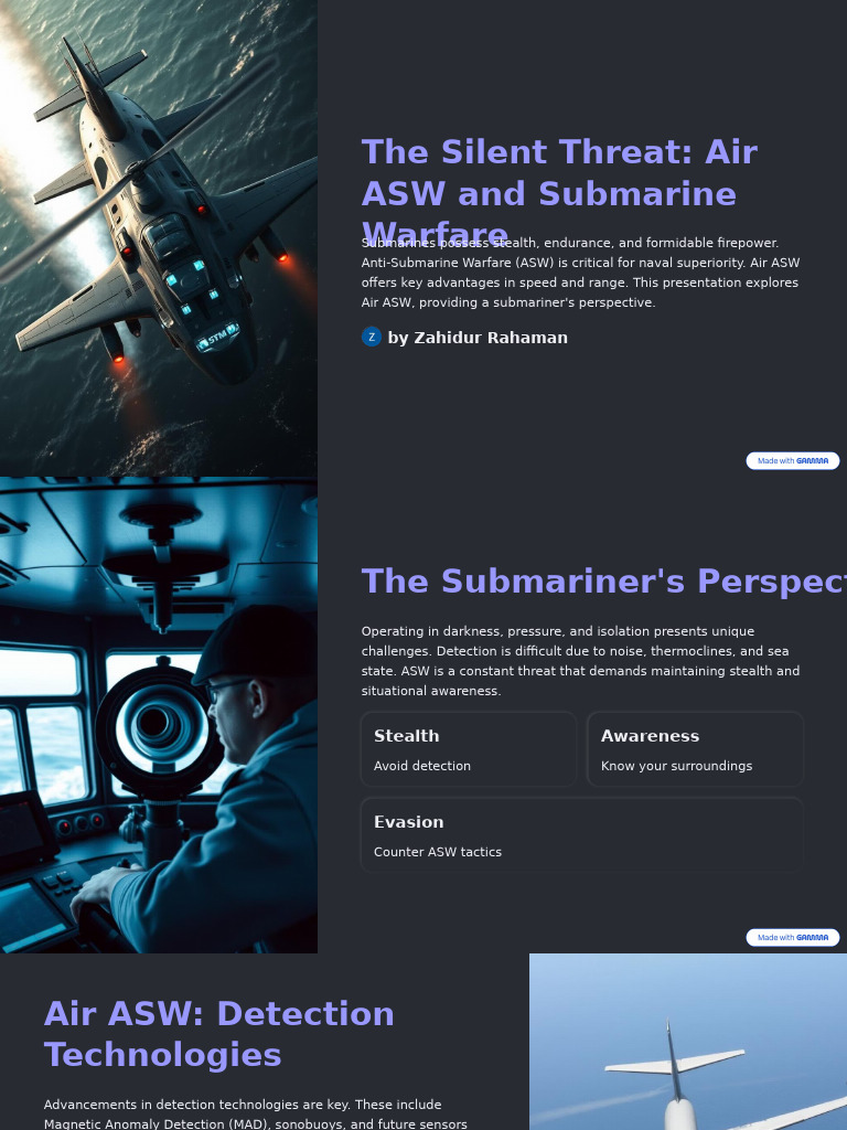 Air ASW: Strategies and Technologies | PDF | Anti Submarine Warfare ...