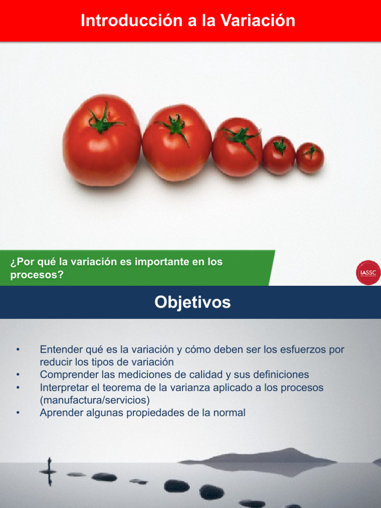 Importancia de la Variación en Procesos | PDF | Distribución normal ...