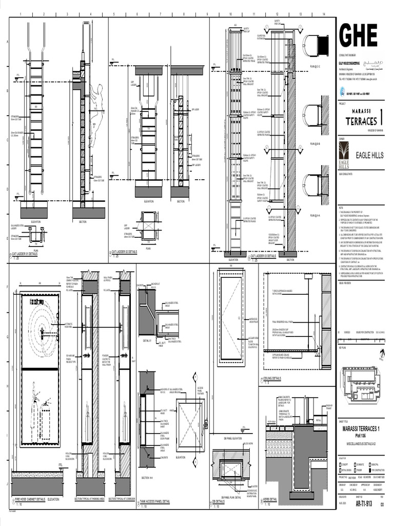 Ceiling and Ladder Construction Details | PDF | Structural Engineering ...