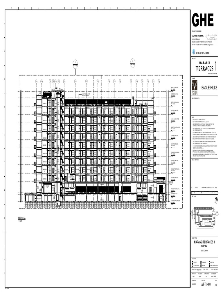 Marassi Terraces 1 Construction Plans | PDF | Buildings And Structures