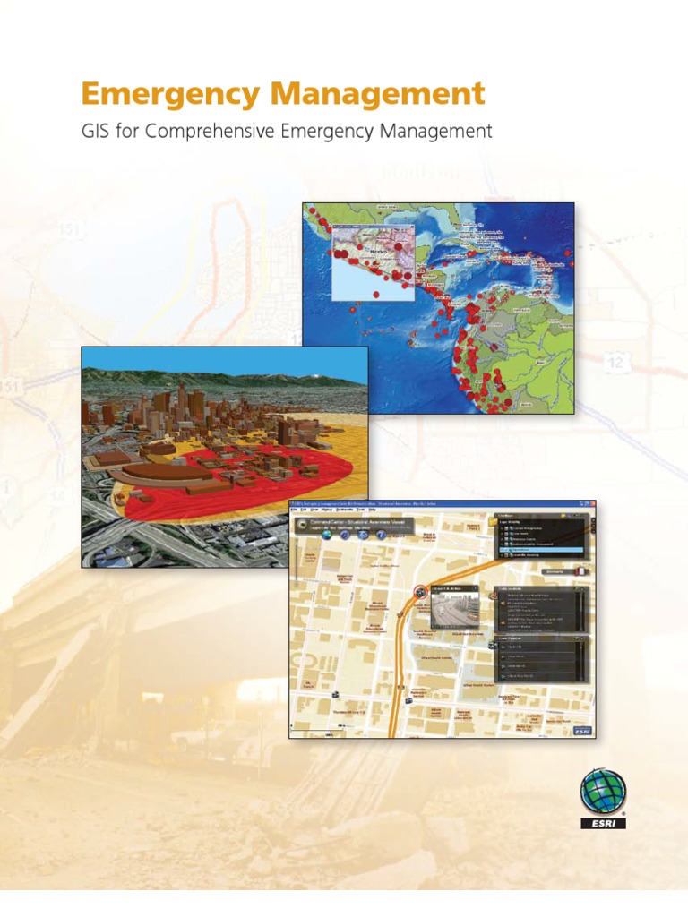 Gis For Emergency Management Pdf Esri Emergency Management