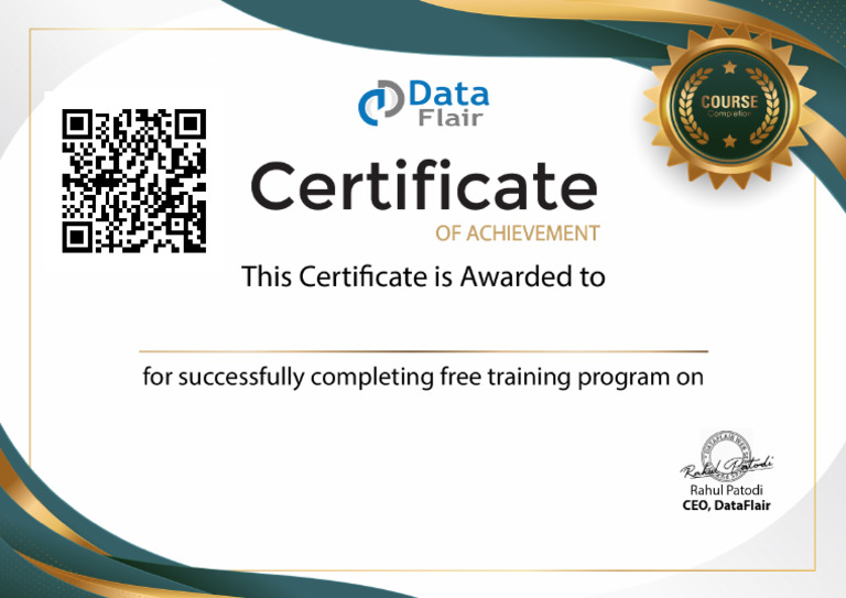 Java Certificate - Free Java Certification Course - Vimalkumar Kori | PDF