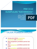 AHLI KUMPULAN: PENGELOLAAN, PENGURUSAN DAN PENTADBIRAN PJ & SUKAN