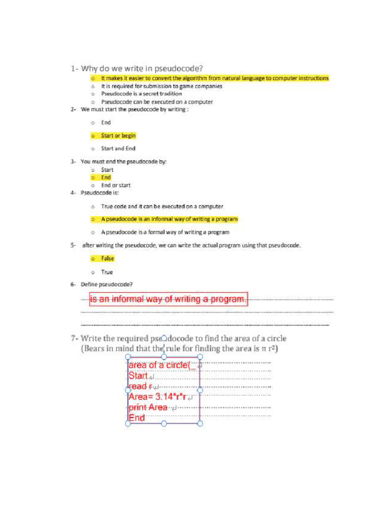 Model Answers f8 | PDF
