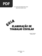 Modelo De Trabalho Escolar Digitado Pdf