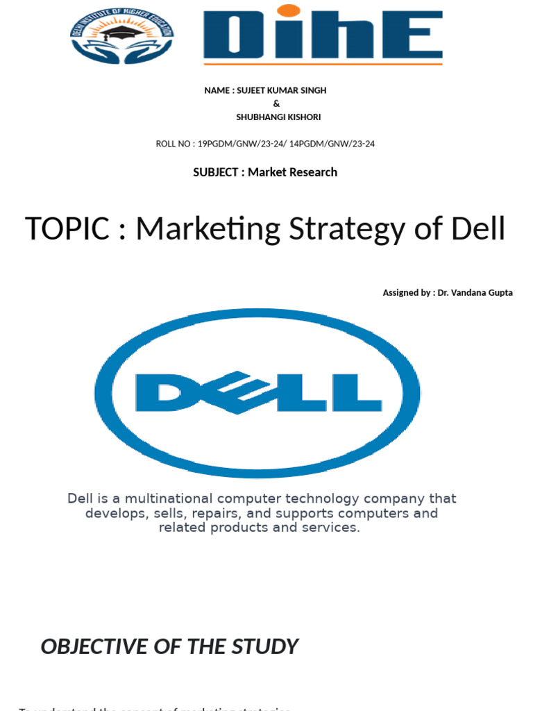 Dell Marketing Strategy Analysis | PDF | Dell | Personal Computers